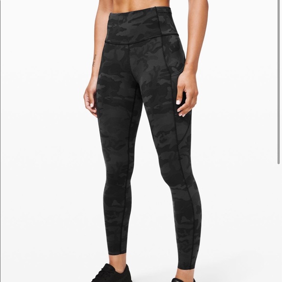 Lululemon Fast and Free Camo Legging - Picture 1 of 5